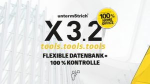 untermStrich X3 – So wird Ihr Büro 100% krisensicher!