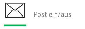 Posteingang / Postausgang